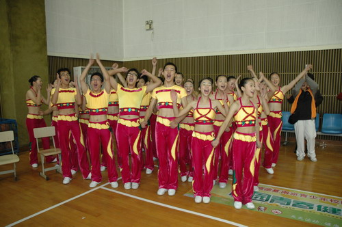 中华中学健美操队